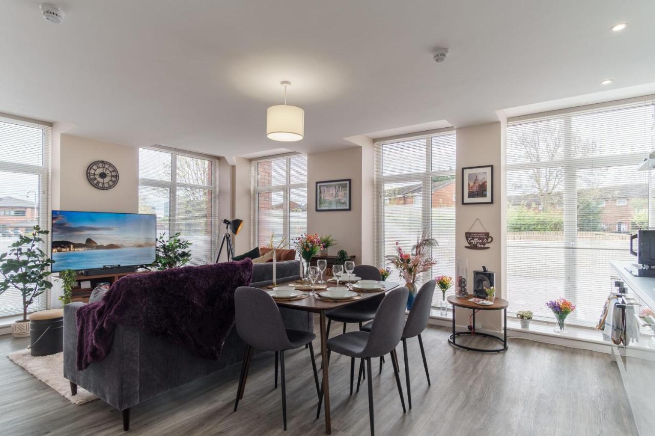 2 Bedroom Modern Apartment In Manchester Exteriör bild