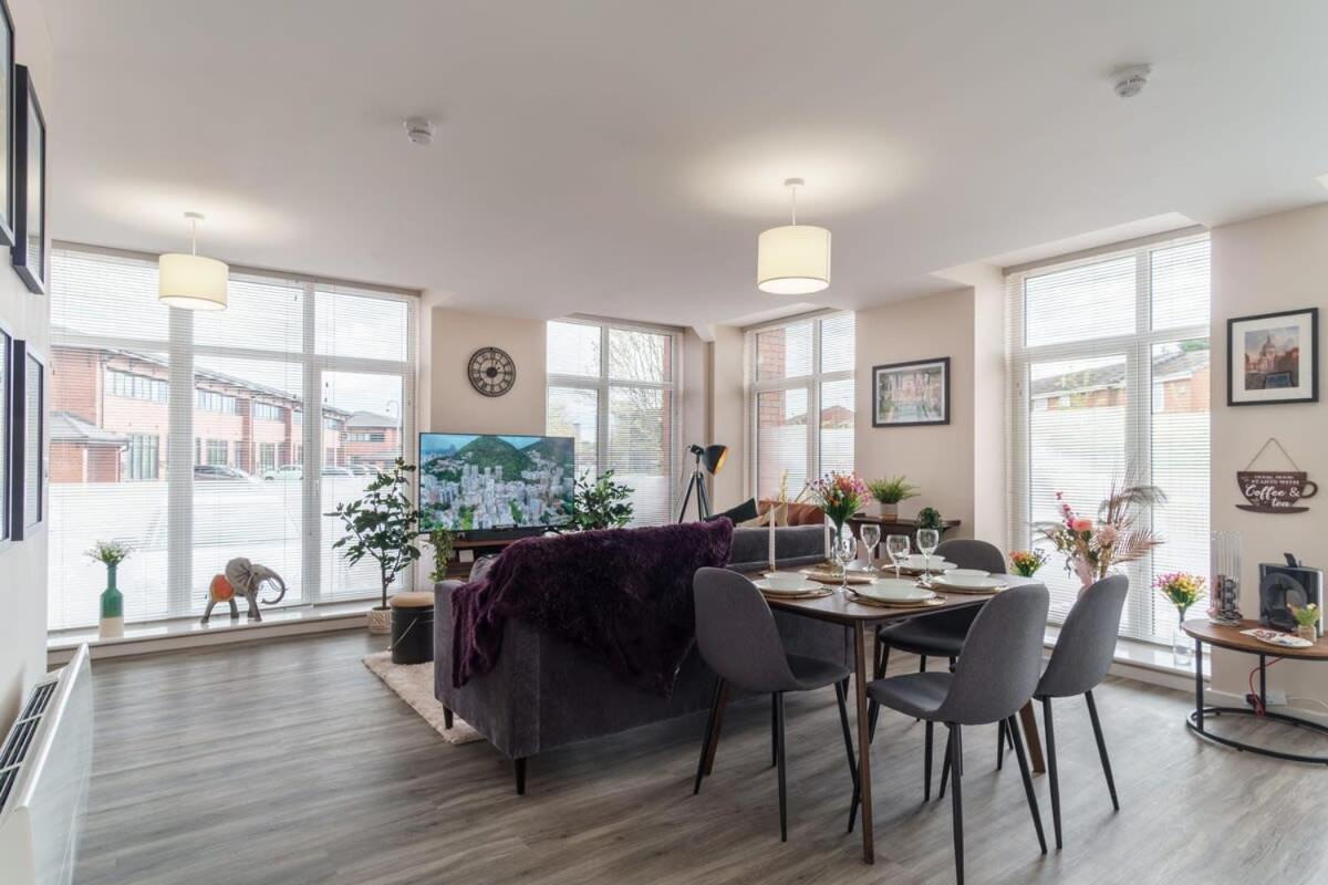 2 Bedroom Modern Apartment In Manchester Exteriör bild